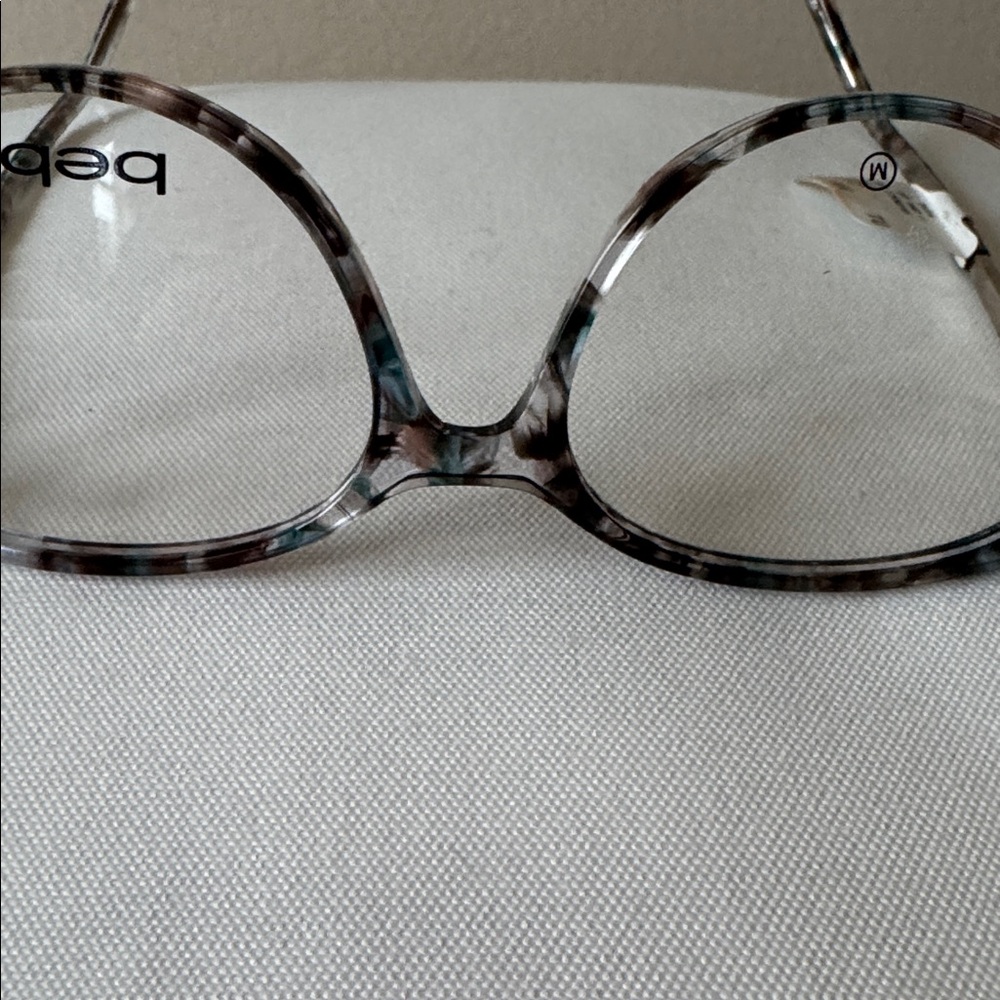 NEW Bebe Women's Elegant Patterned Glasses - Blue/Brown Floral BB5215 - Picture 11 of 12